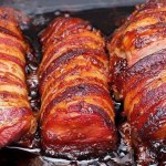 Brown Sugar Bacon Wrapped Pork Tenderloin