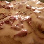 Chipped beef and gravy