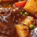 OLD FASHIONED BEEF STEW.