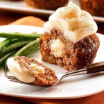 MEAT LOAF CUPCAKES WITH MASHED
