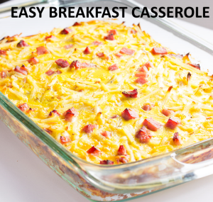 EASY BREAKFAST CASSEROLE : – Best Cooking recipes In the world