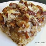 Oatmeal Cake with Coconut Pecan Frosting~YUM