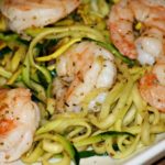 Skinny Shrimp Scampi over Low Carb Zoodles