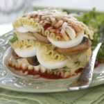 Lasagna with Eggs, Artichokes and Mushrooms