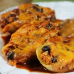 Skinny Chicken Enchilada Stuffed Pasta Shells