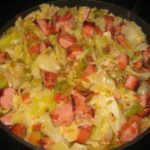FRIED CABBAGE WITH SAUSAGE
