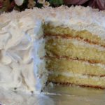 Coconut Sour Cream Cake