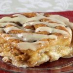 Gooey Stuffed Cinnamon Roll Bake