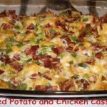 Loaded Potato and Chicken Casserole