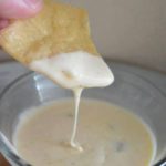 MEXICAN RESTAURANT STYLE WHITE CHEESE (QUESO) DIP.