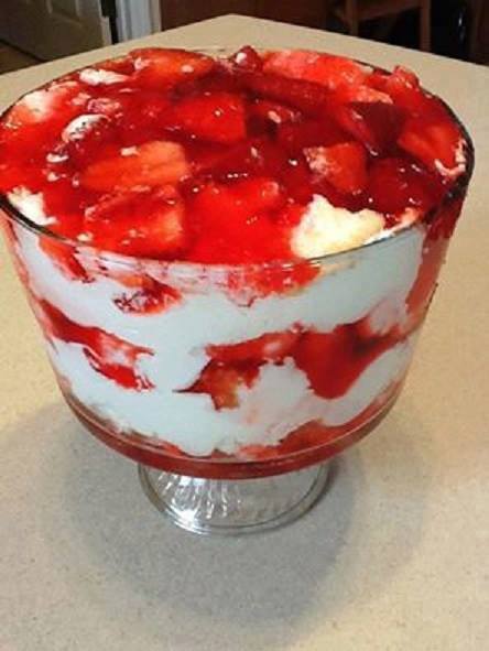 Strawberry Angel Lush Cake – Best Cooking recipes In the world
