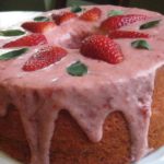 Strawberry Pound Cake!