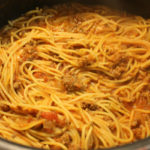 The Very Best One-Pot Spaghetti And Meat Sauce