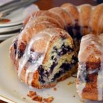 fresh blueberry pound cake