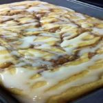 Cinna-bun Cake in the oven! Recipe