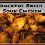 Crockpot sweet & sour chicken