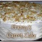 GRANNY’S CARROT CAKE