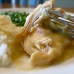 SLOW COOKER CHICKEN AND GRAVY