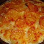 Scalloped Potatoes with Three Cheeses