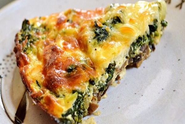 Crustless Spinach, Onion and Feta Quiche – Best Cooking recipes In the ...