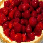 Fresh Strawberry Pie Topped Cheesecake…The Ultimate Skinny Dessert