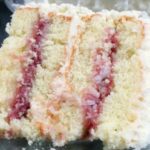 Coconut Cake With Raspberry Filling
