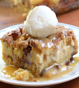 APPLE PIE BREAD PUDDING – Best Cooking recipes In the world