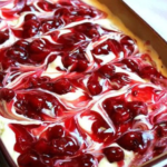 Cherry Cheesecake Surprise Layered Dessert