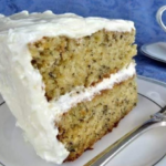 Banana Cake with Buttercream Frosting