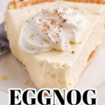 Eggnog Pie Recipe