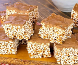 Mars and squares of puffed rice