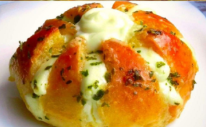 Cream cheese garlic bread