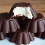 Ricotta and chocolate entremets