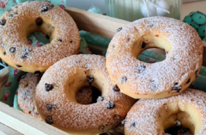 Chocolate chip donuts