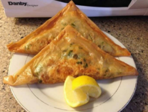 Tunisian-style tuna bricks