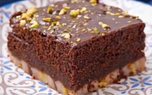 Banana Chocolate Squares