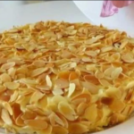 Almond cake is super easy to make