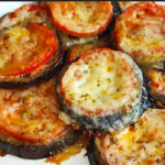 Eggplant Tartlets with Tomato
