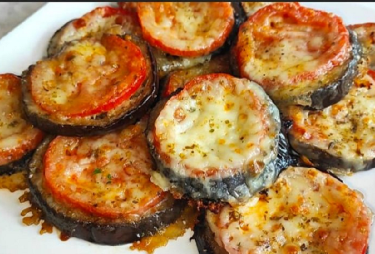 Eggplant Tartlets with Tomato