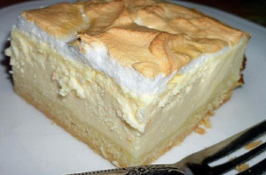 Cheesecake from the tray