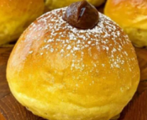 Sweet chocolate rolls