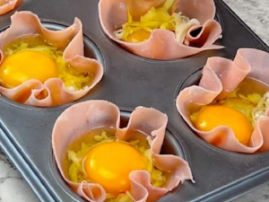 Ham And Eggcups