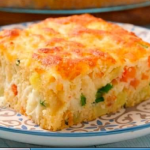 Savoury vegetable and cheese pie