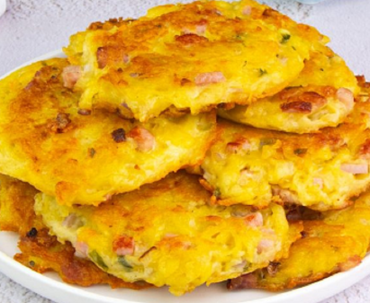 Potato and Ham Fritters