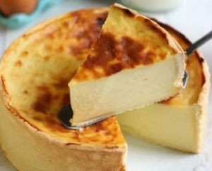 Thick pastry flan super gourmand