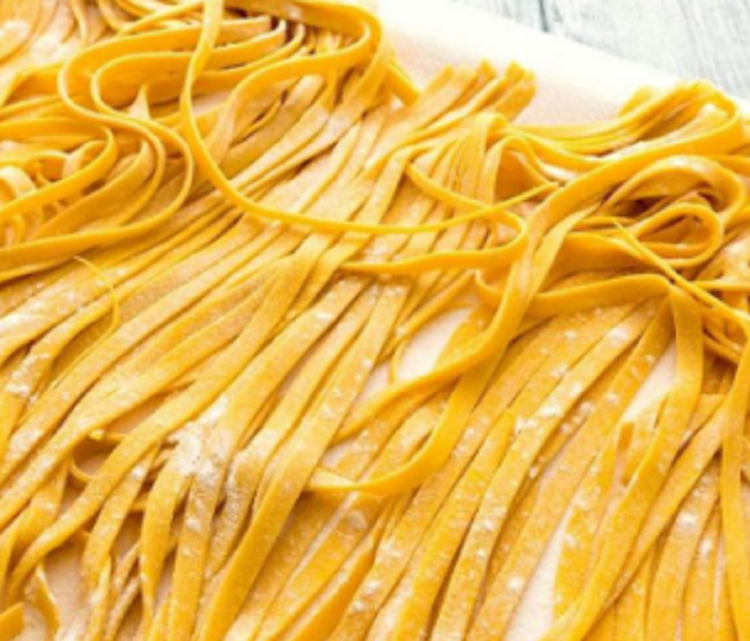 pasta with egg yolks