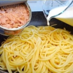 Spaghetti with tuna recipe