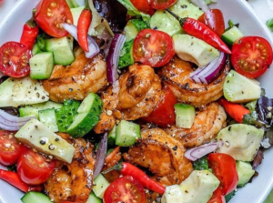 Chili Lime Shrimp Salad