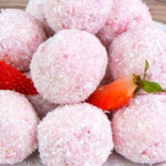Strawberry Coconut Truffles