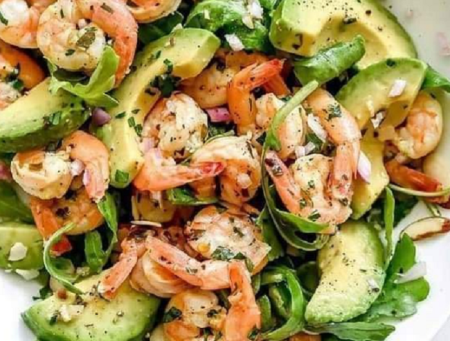 Shrimp and Avocado Salad